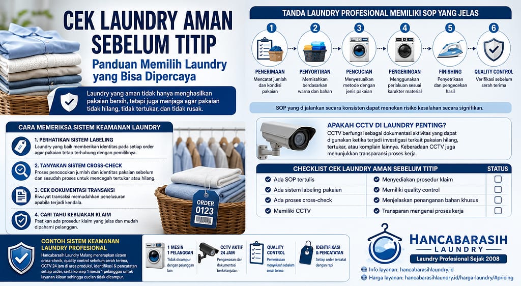 Cek Laundry Aman Sebelum Titip Panduan Memilih Laundry yang Bisa Dipercaya