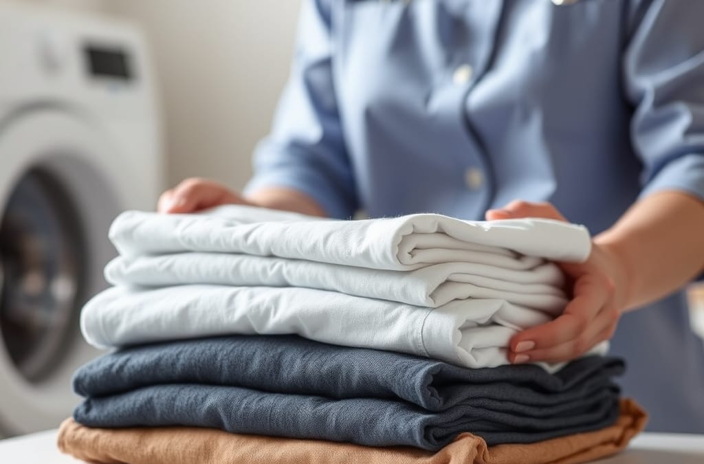 Pentingnya cuci sofa — sofa fabric bersih di ruang keluarga setelah dicuci menyeluruh