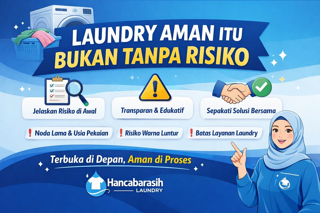 Laundry Aman Itu Bukan Tanpa Risiko, Tapi Dijelaskan Sejak Awal