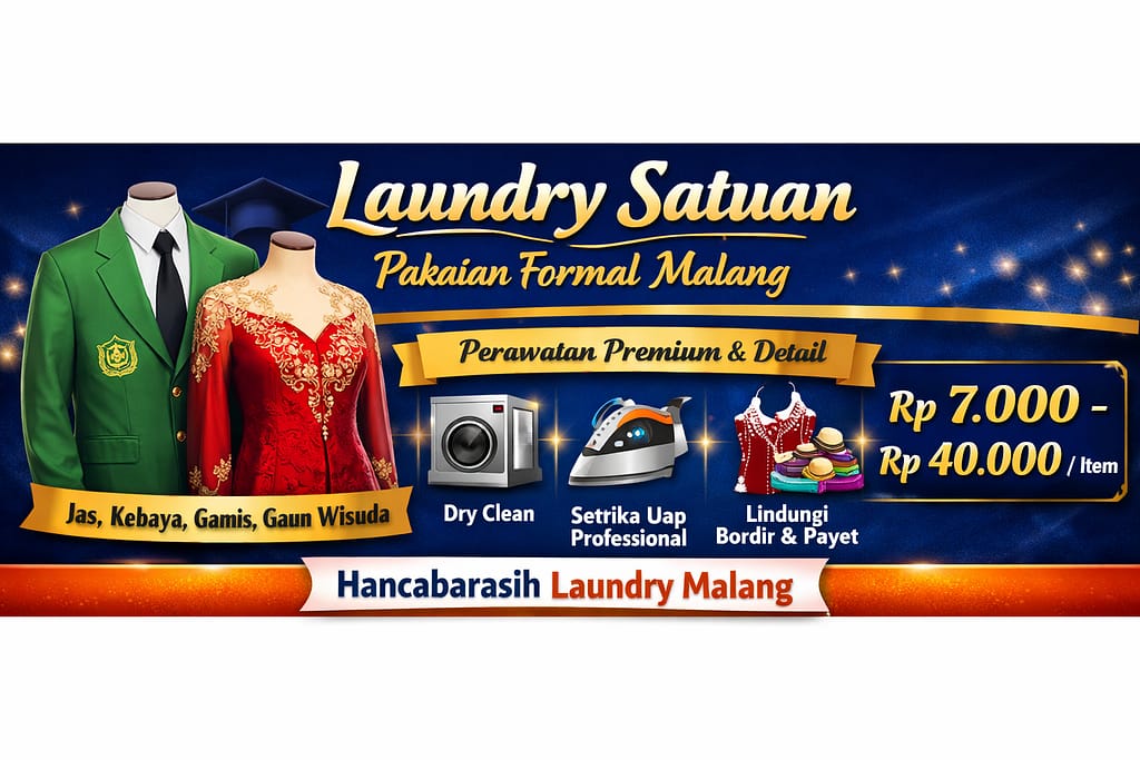 Mengapa Laundry Satuan Cocok untuk Pakaian Formal