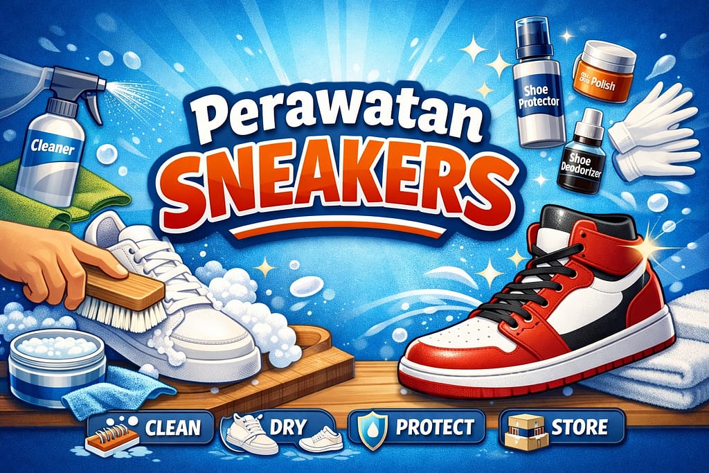 Cara Merawat Sneakers agar Tidak Cepat Rusak dan Tetap Putih