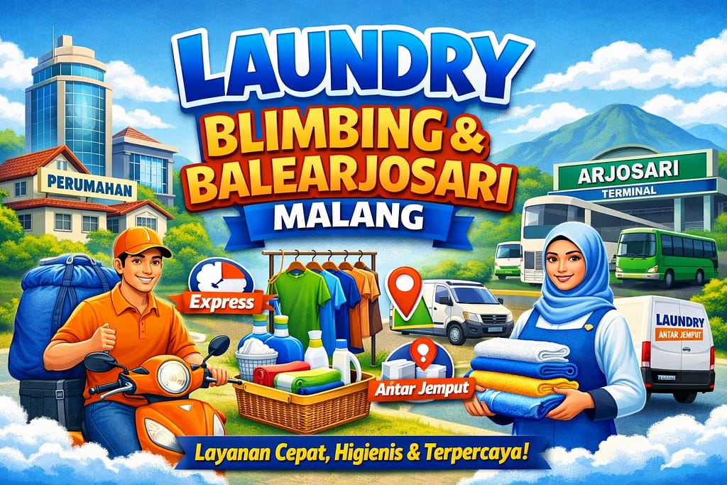 Laundry Blimbing dan Balearjosari Malang Area, Jadwal, dan Layanan
