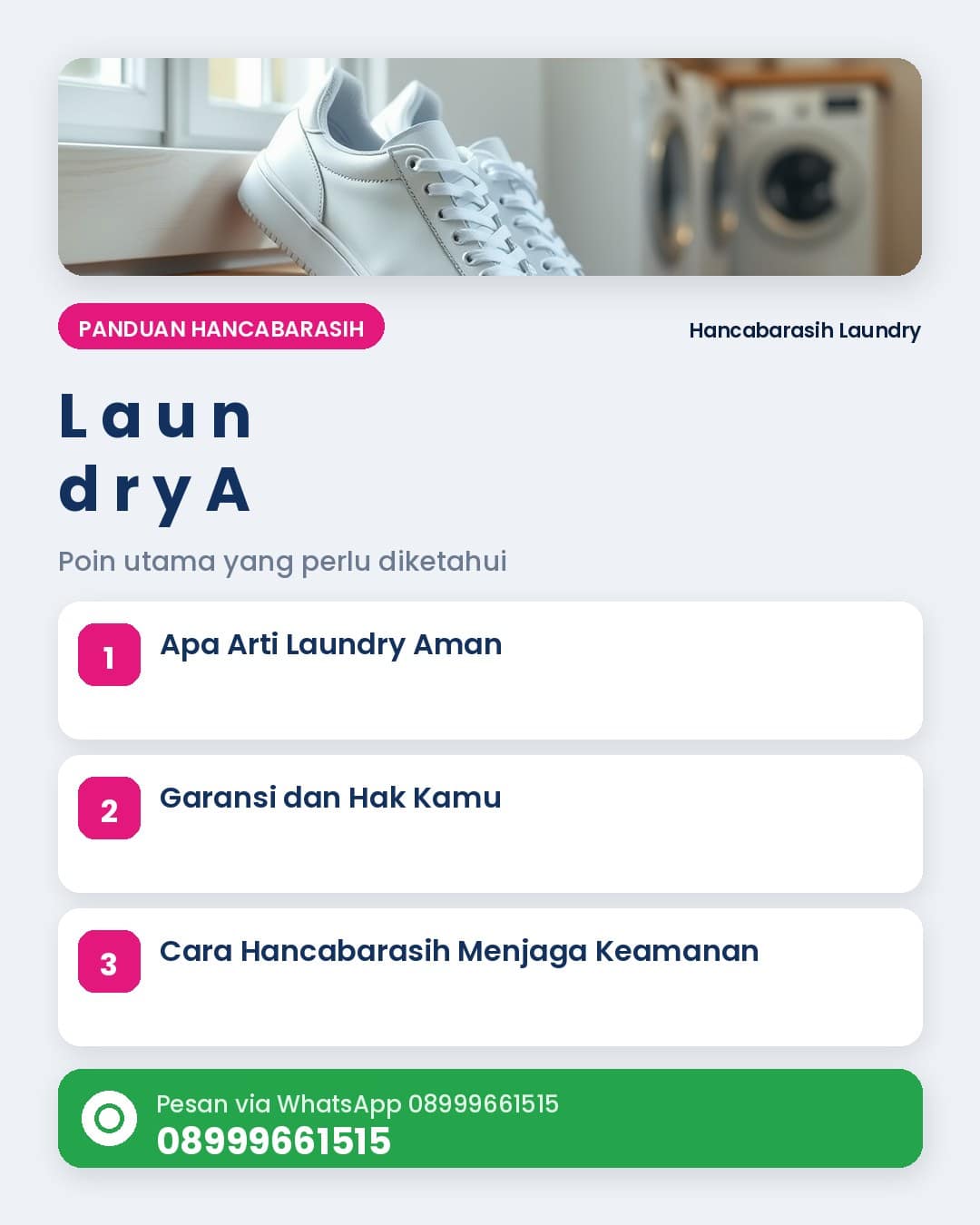 Laundry Aman Terpercaya di Malang: Panduan Memilih