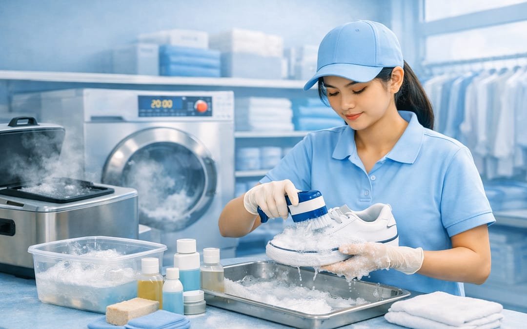 Jasa Cuci Sepatu di Hancabarasih Laundry Malang