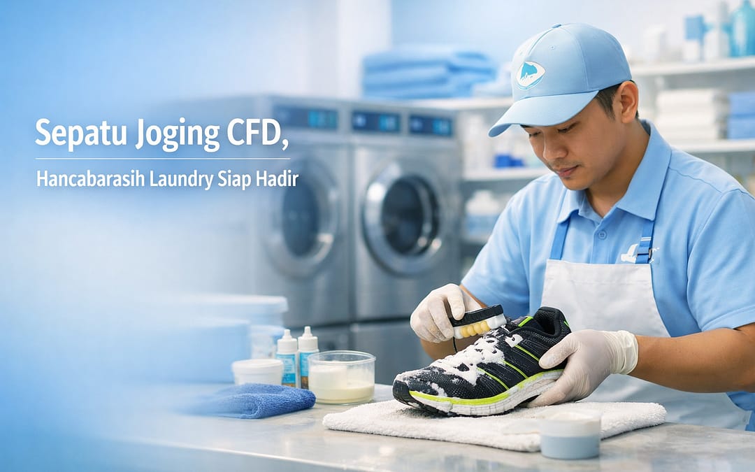 Sepatu Joging CFD, Hancabarasih Laundry Siap Hadir