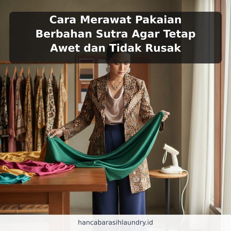 Cara Merawat Pakaian Berbahan Sutra Agar Tetap Awet dan Tidak Rusak