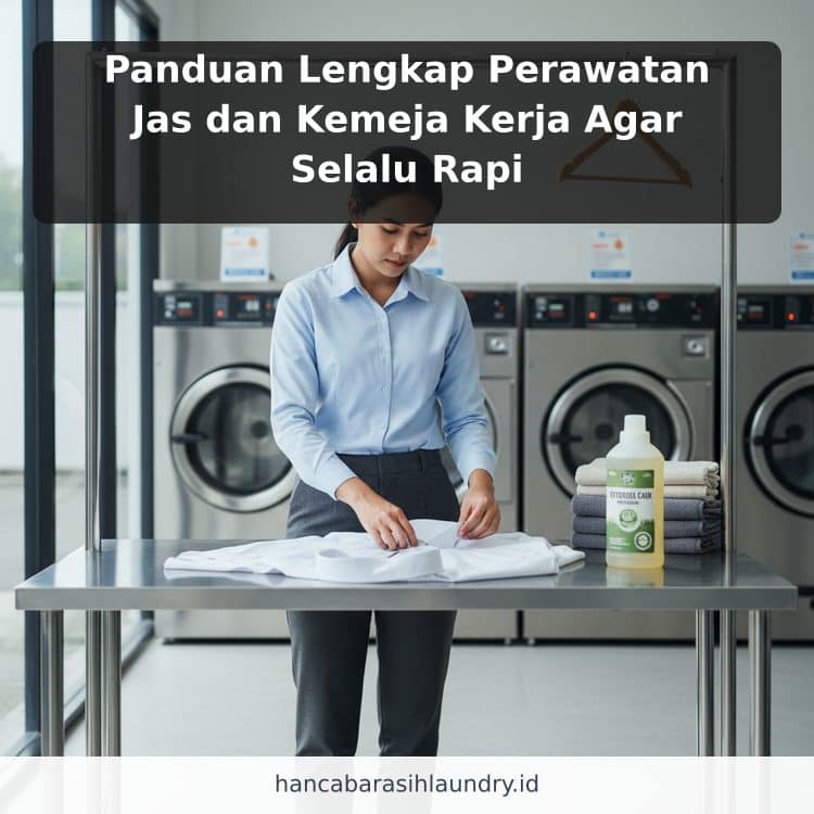 Panduan Lengkap Perawatan Jas dan Kemeja Kerja Agar Selalu Rapi