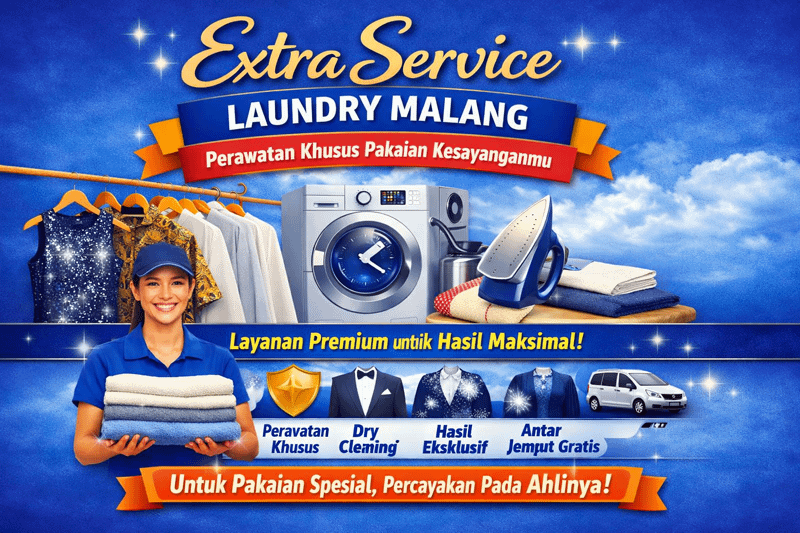 Extra Service layanan tambahan untuk cucian lebih maksimal