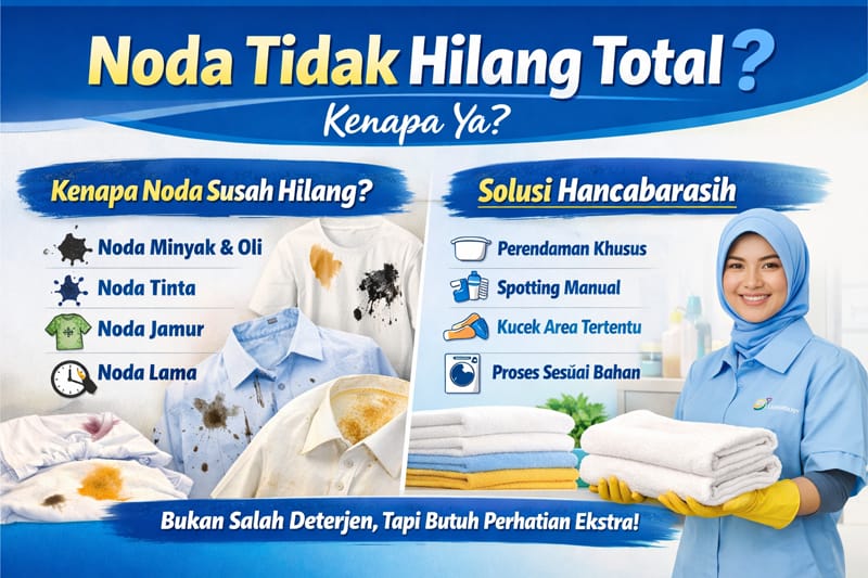 Mengapa Noda Tidak Bisa Hilang Total Ini Alasannya