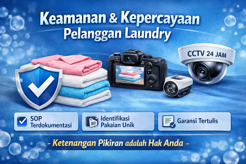 Keamanan dan Kepercayaan Pelanggan Laundry