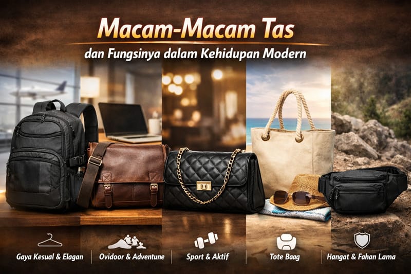 Macam-Macam Tas dan Fungsinya dalam Kehidupan Modern