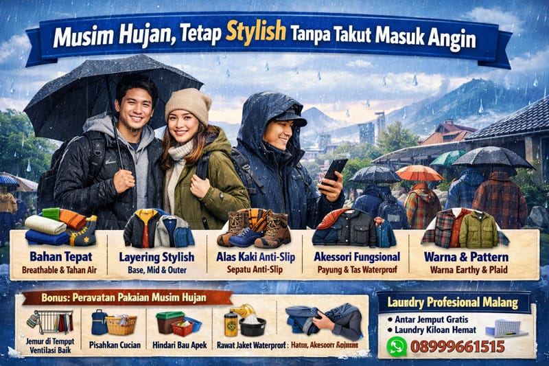 Tetap Stylish Tanpa Takut Masuk Angin