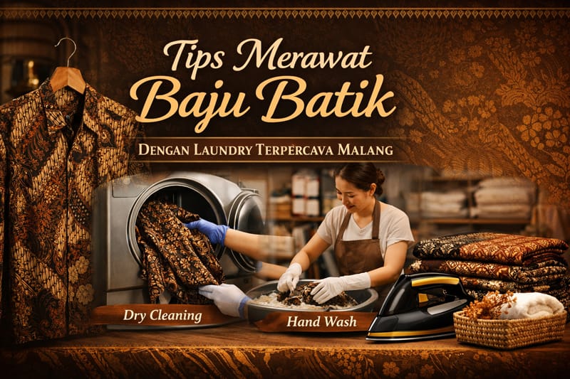 Tips Merawat Baju Batik dengan Laundry Terpercaya Malang