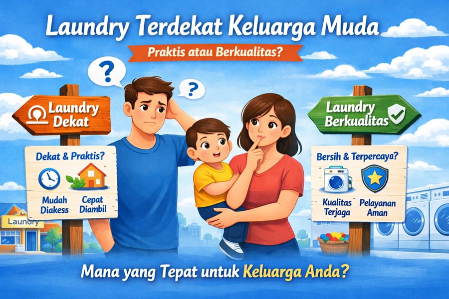 Perlukah Menggunakan Jasa Laundry Terdekat