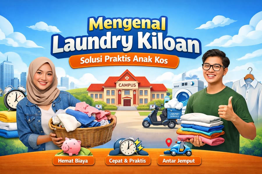 Mengenal Laundry Kiloan Solusi Praktis Anak Kos
