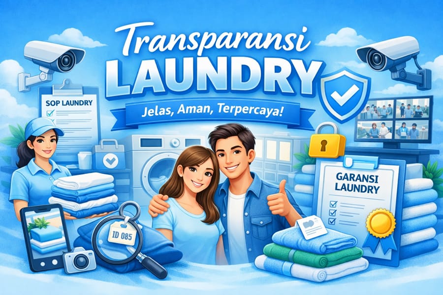 Transparansi Proses Laundry Kunci Kepercayaan Jangka Panjang